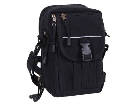 Rothco Heavyweight Classic Canvas Passport Travel Pouch - Black