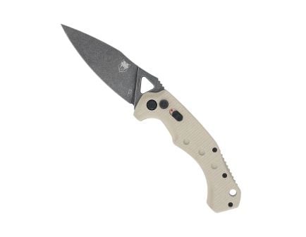 CobraTec Knives Ryker Folding Knife Drop Point Tan - Robust Locking System, Perfect for Everyday Carry and Utility Tasks - TANAFRYK