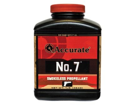 Accurate Powder No. 7 .357 Sig/.38 Super/.40 S&W Smokeless Pistol Powder, 1 lb