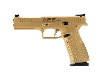 American Precision Firearms Strike One Ergal 9mm 5" 17rds, Gold