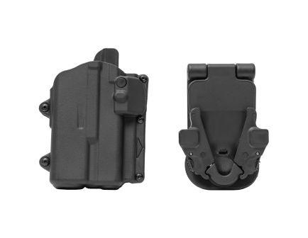 Alien Gear Rapid Force Slim Right Hand OWB Holster for Sig P365XL w/ Light, Black - R2LB1006RBL1D