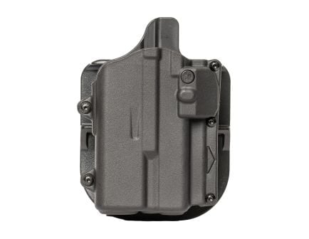 Alien Gear Rapid Force Slim Right Hand OWB Holster for Glock 19 w/ Light, Black - R2PA0057RBL1D