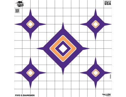 Allen EZ Aim Paper Target, 12"X12" - 15641