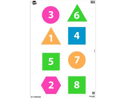 Allen EZ Aim Paper Target, 12" - 15643