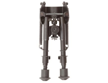 Allen Bozeman Bipod, Black Finish, Attaches To Sling Swivel, 6"-9", Height Adjustable