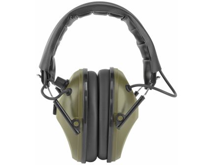 Allen Single Microphone Electronic Earmuff, Green - 2225