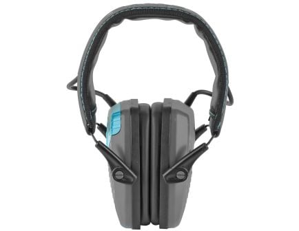 Allen Girls With Guns Electronic Earmuff, Gray, Teal - 2348