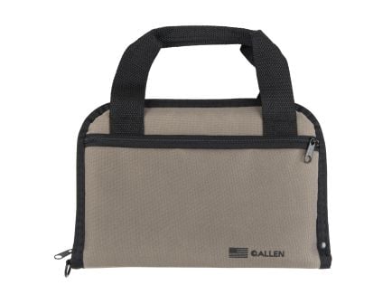 Allen Pistol Tote Pistol Case, 11", Taupe - 3644