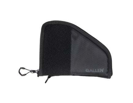 Allen Pistol Case with Mag Pouch Pistol Case, 8", Black - 787