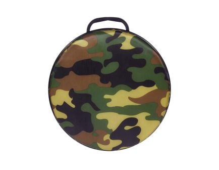 Vanish 13" x 12.25" x 2.13" Swivel Seat Bucket Lid, Black/Camouflage