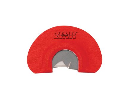 Zink Calls Signature V-Notch Turkey Mouth Call, Red