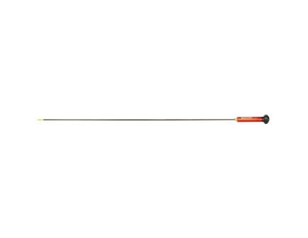 Birchwood Casey Premium Carbon .270 Cal/.50 Cal 30" 1-Piece Cleaning Rod, Black/Red