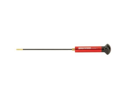 Birchwood Casey Premium Carbon .270 Cal/.50 Cal 44" 1-Piece Cleaning Rod, Black/Red