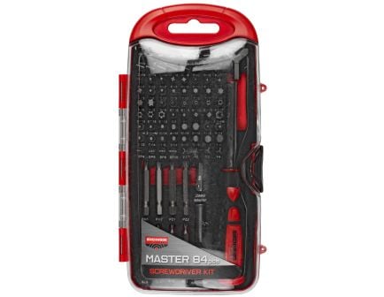 Birchwood Casey Pro Screwdriver Set, 40 Piece Kit, Red - BCPROSDS