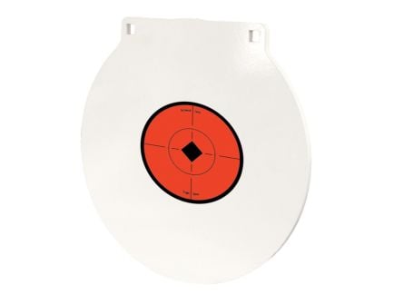 Birchwood Casey Round Target Plate, Black/Red/White