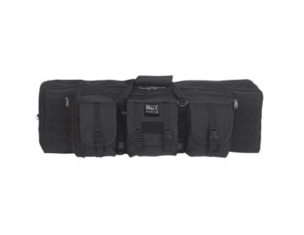 Bulldog Cases Deluxe Double Rifle Case, 42", Black - BDT3742B
