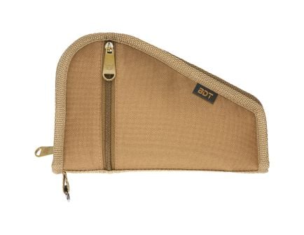 Bulldog Cases Deluxe Pistol Case, 9"x6", Tan - BDT619T