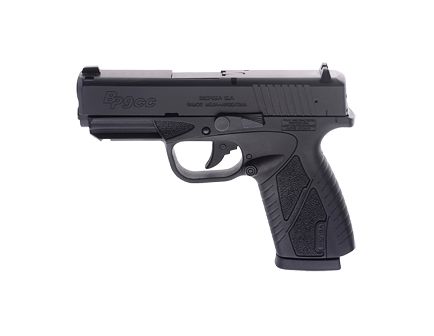 Bersa BP CC 9mm Pistol, 3.3" Barrel, Fixed Sights, Black - BP9MCCL