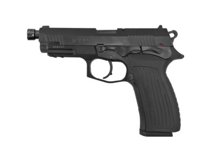 Bersa TPR9 9mm Pistol, 5" Barrel, Fixed Sights, Black - TPR9MX