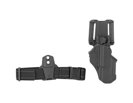 BLACKHAWK T-Series, L2C Overt, Right Hand, Black, Fits M&P 1.0/2.0 9/.40/45, Polymer
