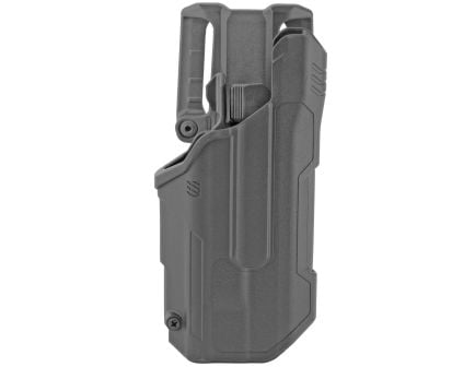 Blackhawk! T-Series Right Hand Duty Holster for Glock 21, Black - 44N213BKR