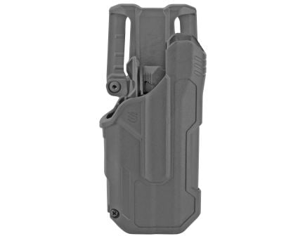Blackhawk! T-Series Right Hand Duty Holster for Glock 17/19/22/31, Black - 44N300BKR