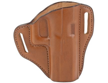 Bianchi Model #57 Remedy Open Top Leather Holster, Fits Glock 19/23/32, Tan, Right Hand