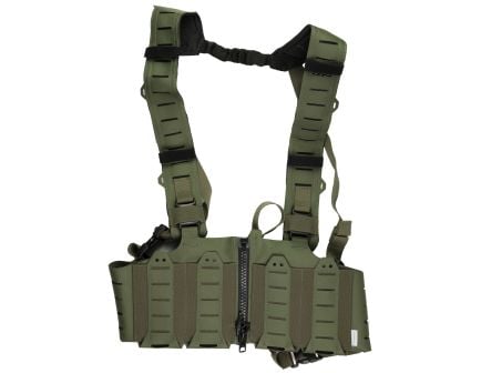 Blue Force 10 Speed Chest Rig, Ranger Green - MMTSPCHESTRIGM401RG
