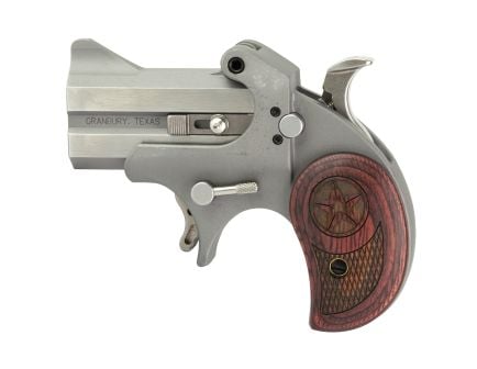 Bond Arms Rawhide .357 Mag Derringer Handguns, 2.5" Barrel, Silver - BARHW35738