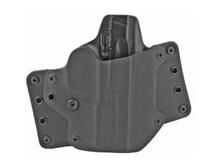 Black Point Tactical Leather Wing OWB Right Hand Holster for M&P 9/40 Compact M2.0, Black - 105862