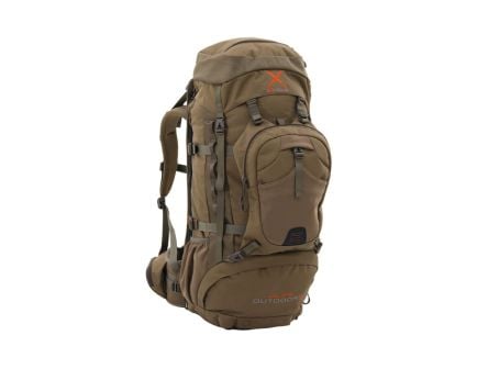 Alps Outdoorz Commander X + Pack 9" x 12" x 35" Backpack, Coyote Brown 4000 cu-in