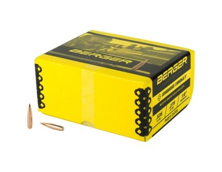 Berger Hybrid Target 243 Winchester 105gr Boat Tail HP Reloading Bullets, 500 Count - 24733