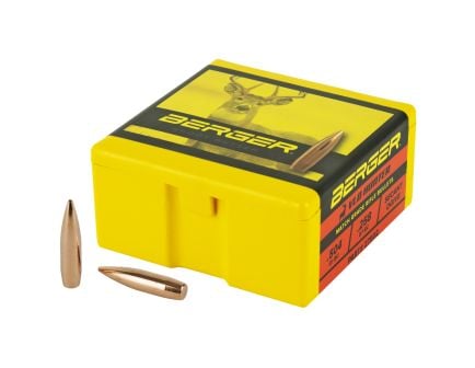 Berger Bullets VLD Hunting, .277 Diameter, 270 Caliber, 140gr, Boat Tail Hollow Point, 100 Count