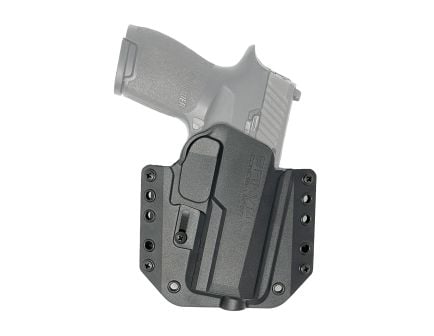 Bravo Concealment Right Hand OWB Concealment Holster for Sig Sauer P320 FS, Black - BC101008