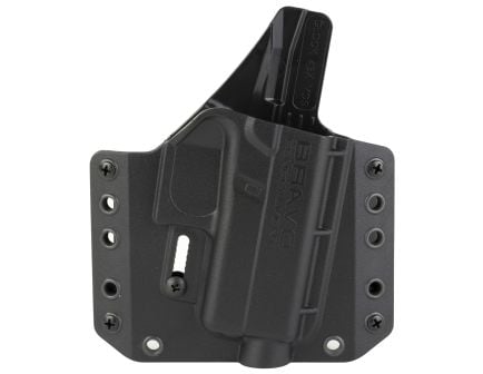 Bravo Concealment Right Hand OWB Concealment Holster for Glock 43X, Black - BC101028