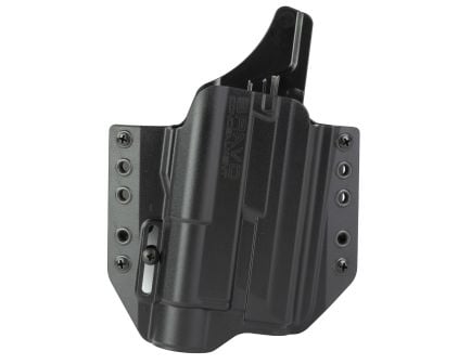 Bravo Concealment Right Hand OWB Concealment Holster for S&W M&P 9/40 Compact, Black - BC301007