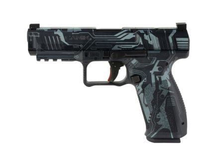 CANIK METE SFT 9mm Pistol, 4.5" Barrel, Blue Cyber - HG5636BLCN