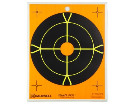 Caldwell 8" Sight-in Target, Orange/Black, 25 Sheets, (5) 5-Packs 1166103