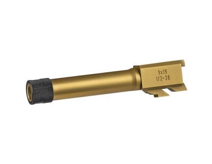 Century Arms Barrel, 9mm, Threaded, PVD Coated, Fits TP9 Elite SC