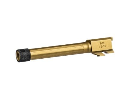 Century Arms Barrel, 9mm, Fluted and Threaded, PVD Coated, Fits TP9 SF/SFT/SF MOD2/SA MOD2