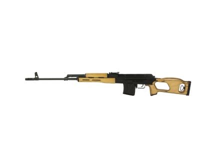 Century Arms PSL54 7.62x54R 24.5" 10rd Rifle w/ Thumbhole Stock, Black - RI035N