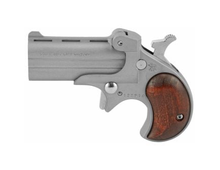Bearman Classic .22LR Derringer Handguns, 2.4" Barrel, Silver - CL22LSR