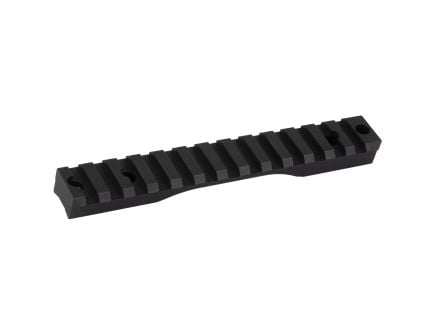 Christensen Arms 1 Piece Base, Black, Anodized, 0MOA, Compatible with Remington 700 Short Action