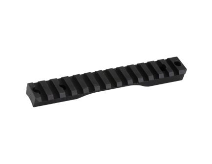 Christensen Arms 1 Piece Base, Black, Anodized, 20 MOA, Compatible with Remington 700 Short Action