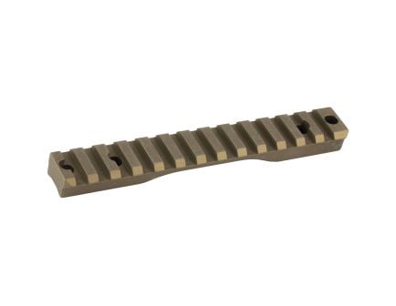 Christensen Arms 1 Piece Base, Burnt Bronze, Cerakote, 0MOA, for Remington 700 Short Action