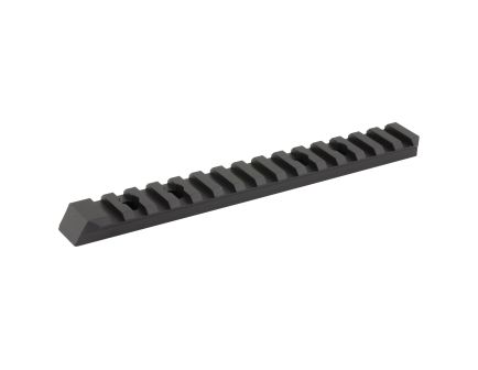 Christensen Arms 1 Piece Base, Black, Anodized, for Christensen Arms Ranger 22, 0 MOA Base