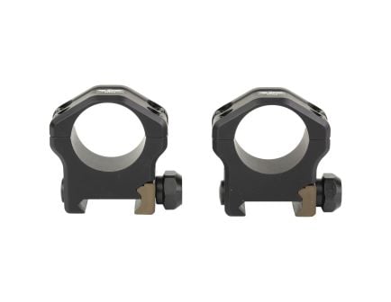 Christensen Arms Ultralight, 1" Scope Rings, Medium, Lightweight, Black, Anodized