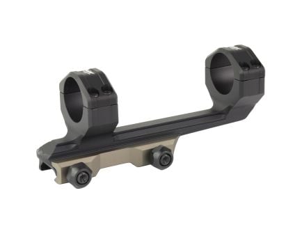 Christensen Arms 1 Piece Cantilever Mount, Black, Anodized, Fits 1" Tubes, 0 MOA
