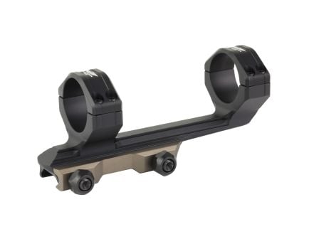 Christensen Arms 1 Piece Cantilever Mount, Black, Anodized, Fits 30mm Tubes, 0 MOA