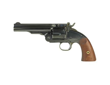 Cimarron Model 3 Schofield .45 Long Colt Revolver, 5" Barrel, Blue - CA855